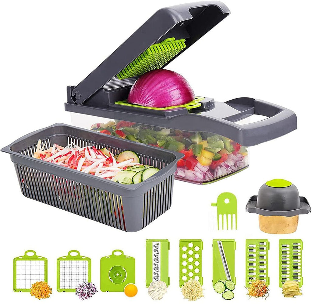 Introducing the Multi-Function Food Cutter: The Magic All-in-One Tool for  Quick Vegetable Prepping 